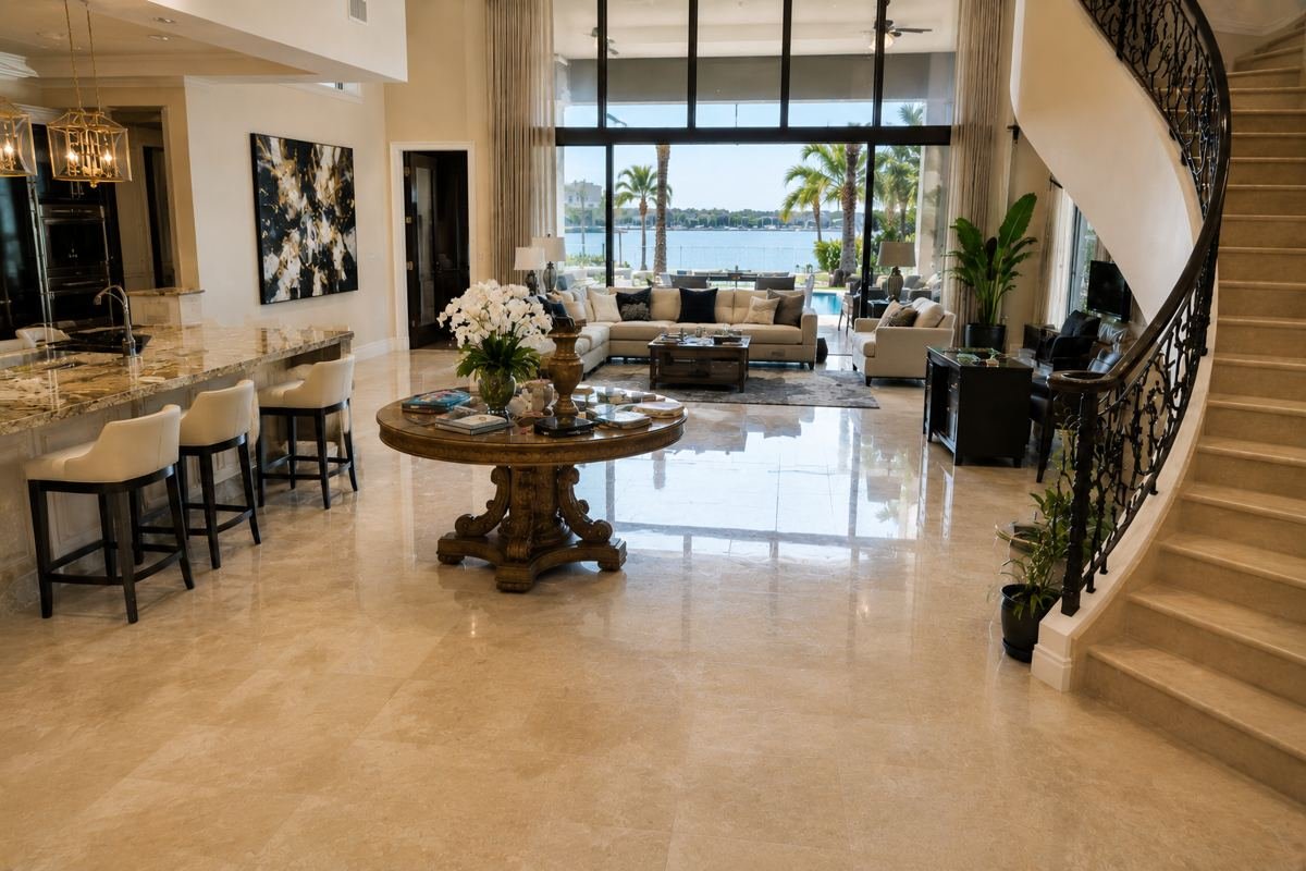 Luxury Home after cleaning
